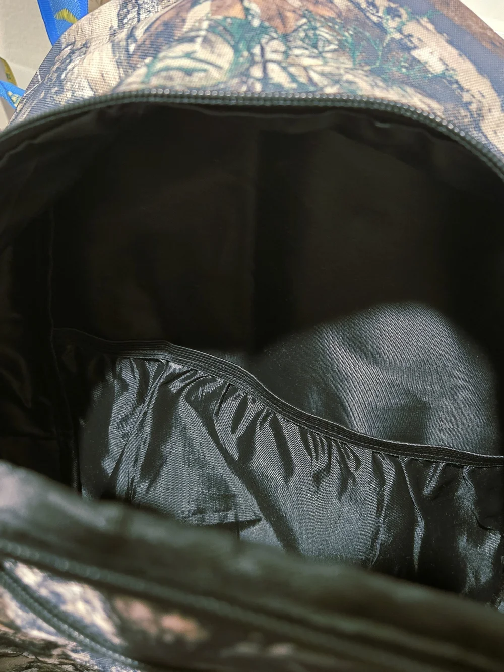 Swiss Design Camo Leaf Print Men's Backpack - Green/Brown